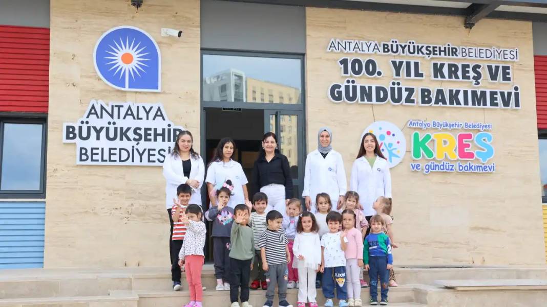 Antalya Büyükşehir’in Yeni Kreşi Açıldı! 7